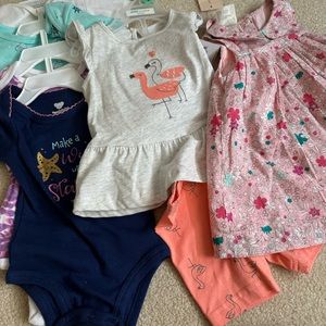 6-9 months baby girl bundle